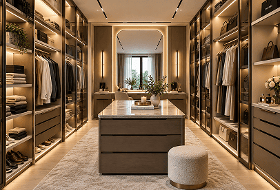 Walk-In Closet Design