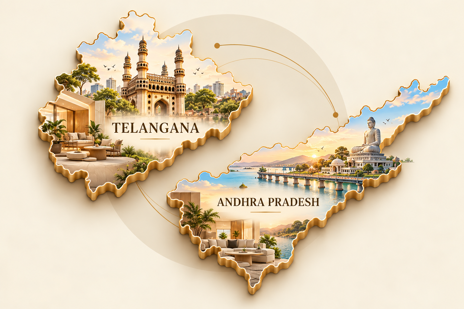 Crafted By 2 Design Studio locations map